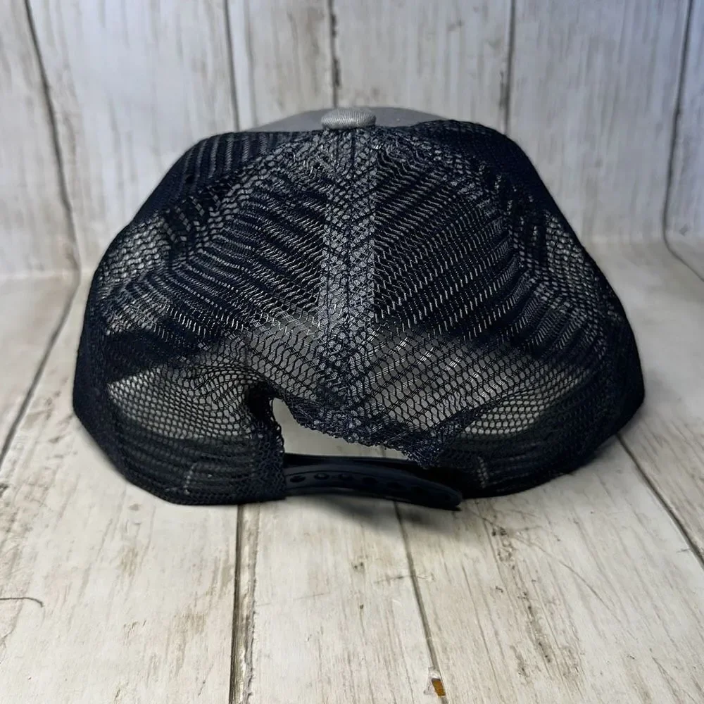 Knob Creek 100 Proof Gray Blue Trucker Hat‎ SnapBack 100% Cotton